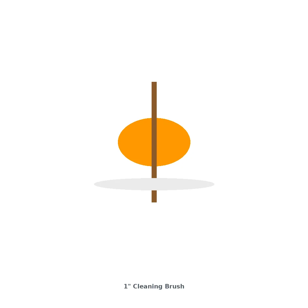 [MAG-1CLEANINGBRUSH-00116] 1" Cleaning Brush
