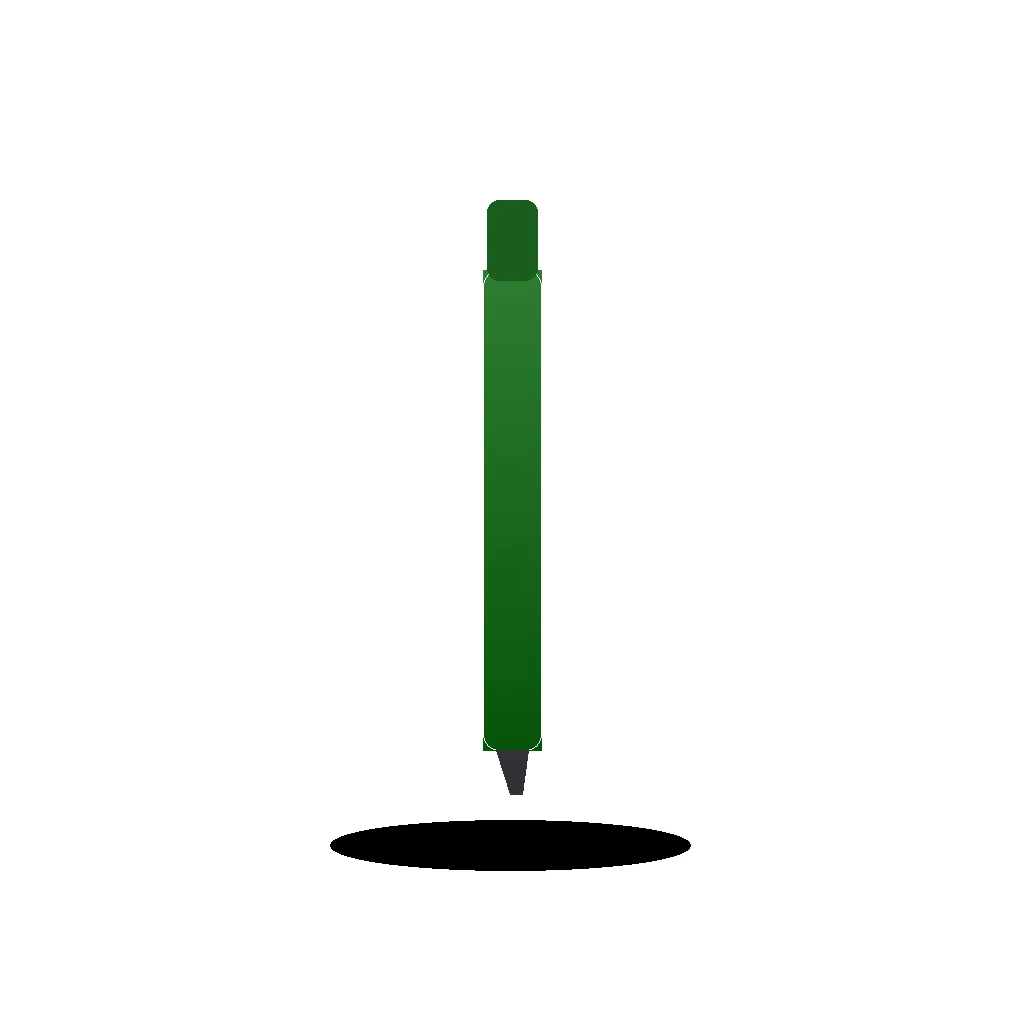 New Jumbo Permanent Marker Green