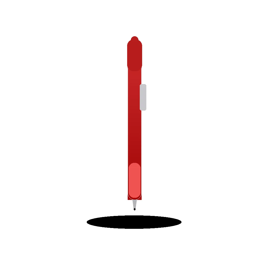 School Mate Neo Ball Pen Red