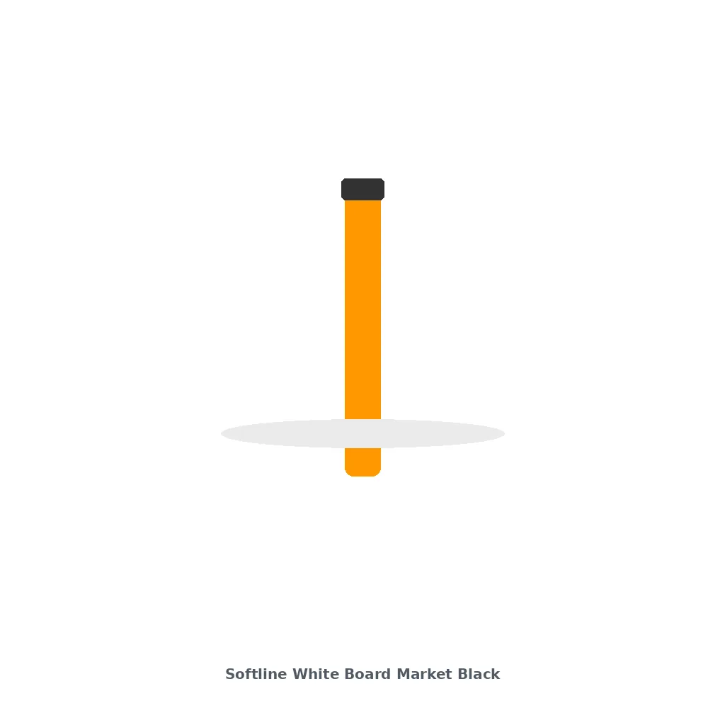 Softline White Board Market Black